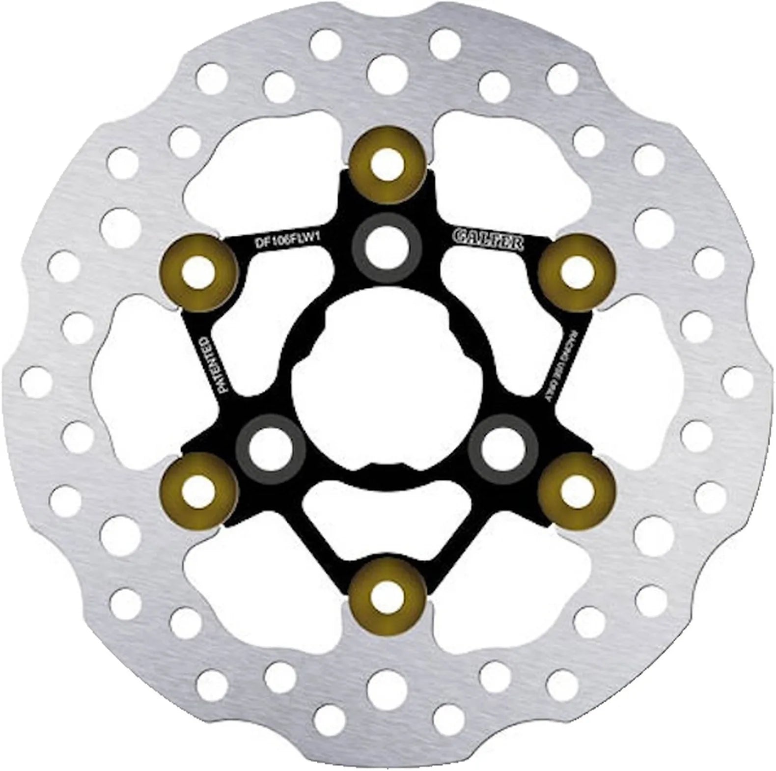 Front Floatech Racing Wave Brake Disc - Galfer Compatible With Ohvale Gp 0 110 Automatic (2019)