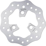 Rear Fixed Racing Wave Brake Disc - Galfer Compatible With Ohvale Gp 0 190 Daytona (2019)