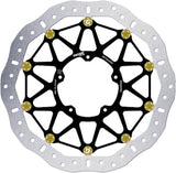 Front Floatech Racing Wave Brake Disc - Galfer Compatible With Honda Cbr 1000 Rr - R Racing (2020)