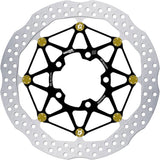 Front Floatech Racing Wave Brake Disc - Galfer Compatible With Kawasaki Zg 1400 Concours Abs (2008-2009)