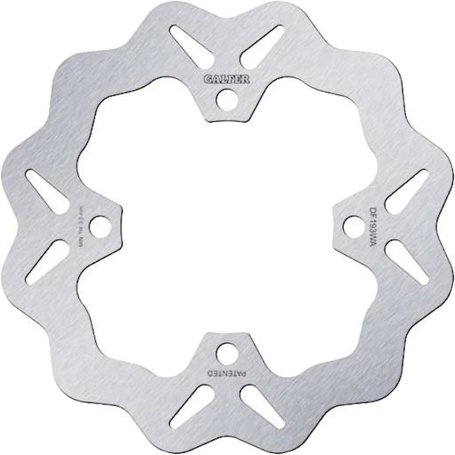 Rear Fixed Wave Brake Disc - Galfer Compatible With Kawasaki Zx-6R (1998-1999)