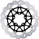 Front Floating Wave Brake Disc - Galfer Compatible With Kawasaki Zx 10R Ninja Abs (2016)