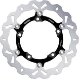 Front Floating Wave Brake Disc - Galfer Compatible With Kawasaki Ninja 300 R (2013)
