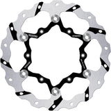 Front Floating Grooved Wave Brake Disc - Galfer Compatible With Yamaha Wr 250 F 4T (2017)