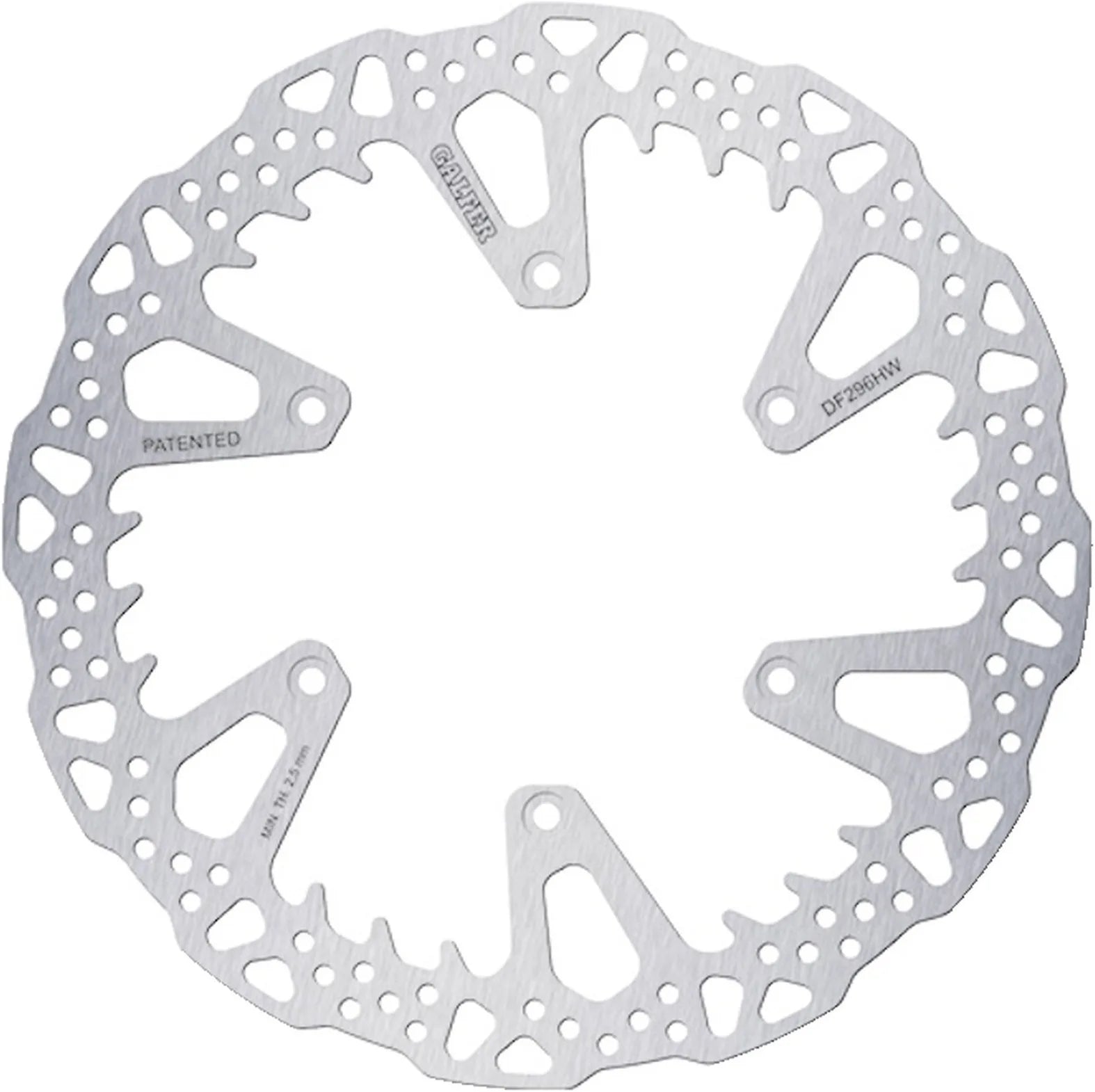 Front Fixed Shark Brake Disc - Galfer Compatible With Yamaha Yz 250 F (2021-2023)
