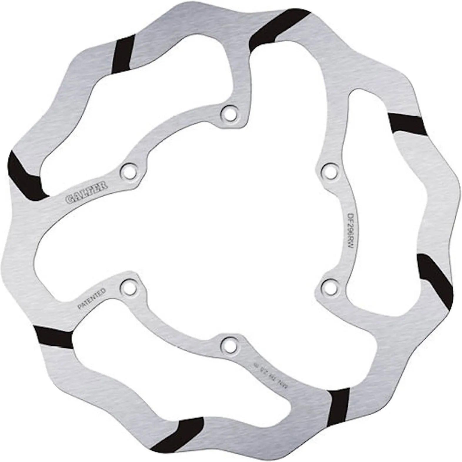Bremsscheibe Vorne Starr Grooved Wave - Galfer Kompatibel Mit Fantic Motor Xxf 450 Black (2024)