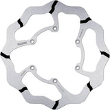 Bremsscheibe Vorne Starr Oversize Grooved Wave - Galfer Kompatibel Mit Fantic Motor Xef 125 2T Black (2024)