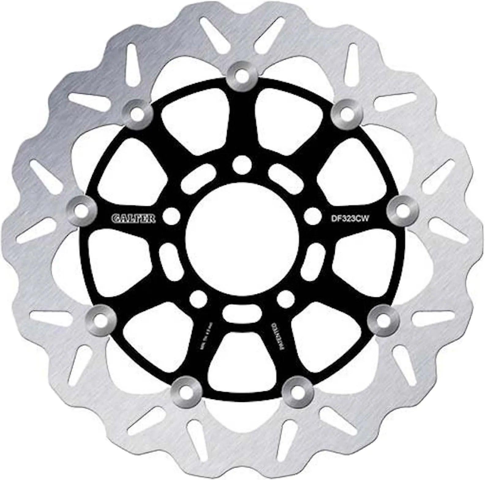 Front Right Floating Wave Brake Disc - Galfer Compatible With Suzuki Dl 650 V-Strom (2004-2006)