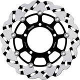 Front Floating Grooved Wave Brake Disc - Galfer Compatible With Suzuki Vzr 1800 Intruder (2006-2007)