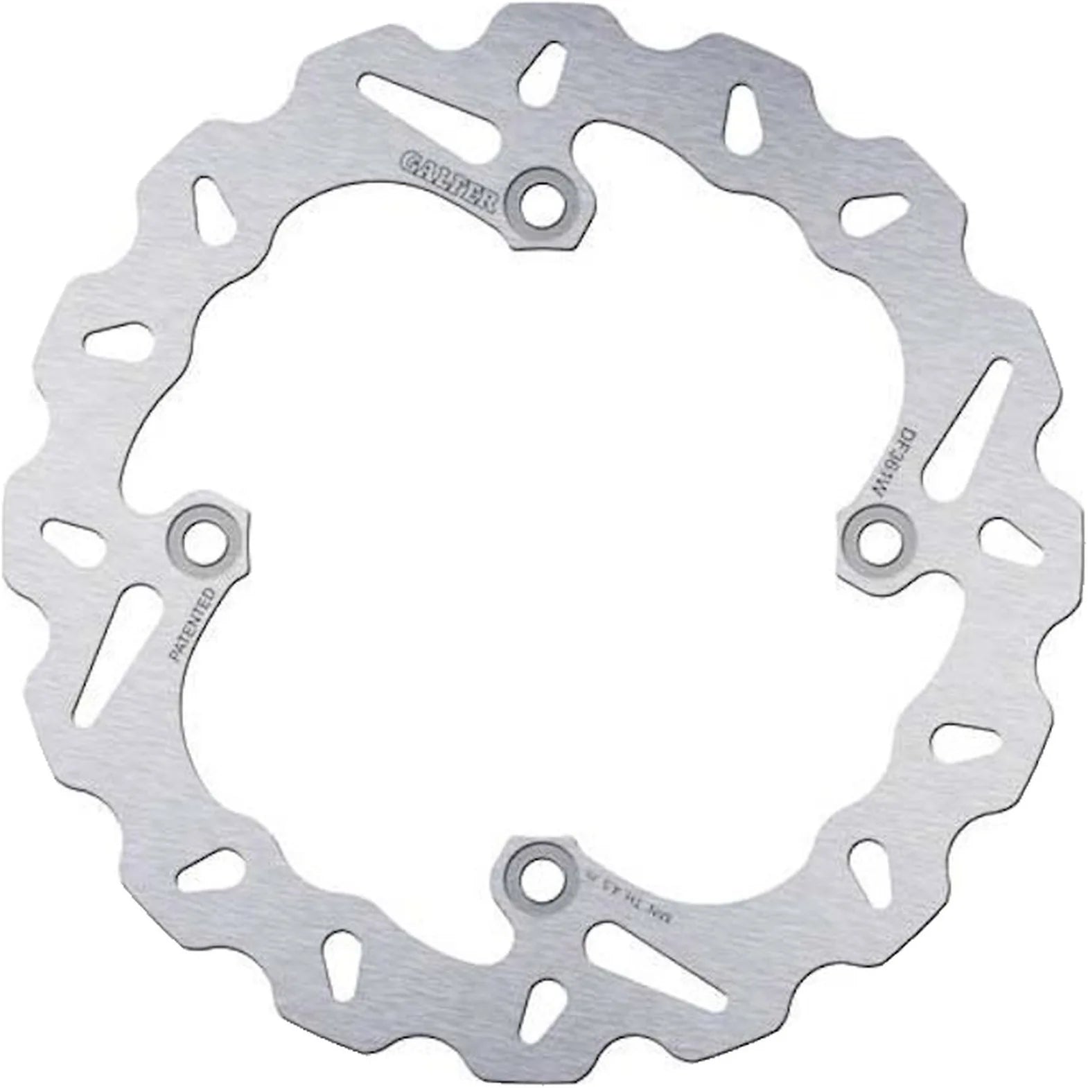 Rear Left Fixed Wave Brake Disc - Galfer Compatible With Suzuki Dl 1000 V-Strom (2001-2013)