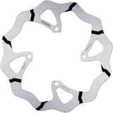 Front Fixed Oversized Grooved Wave Brake Disc - Galfer Compatible With Suzuki Rm-Z 450 (2018)