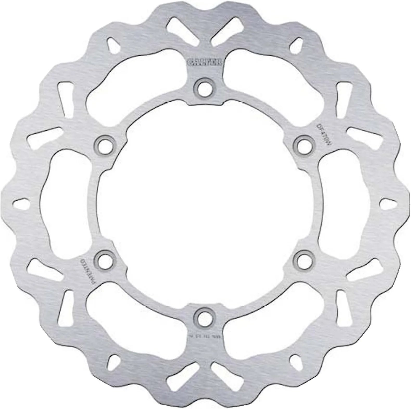 Front Fixed Wave Brake Disc - Galfer Compatible With Yamaha Ys 250 Fazer (2006-2010)