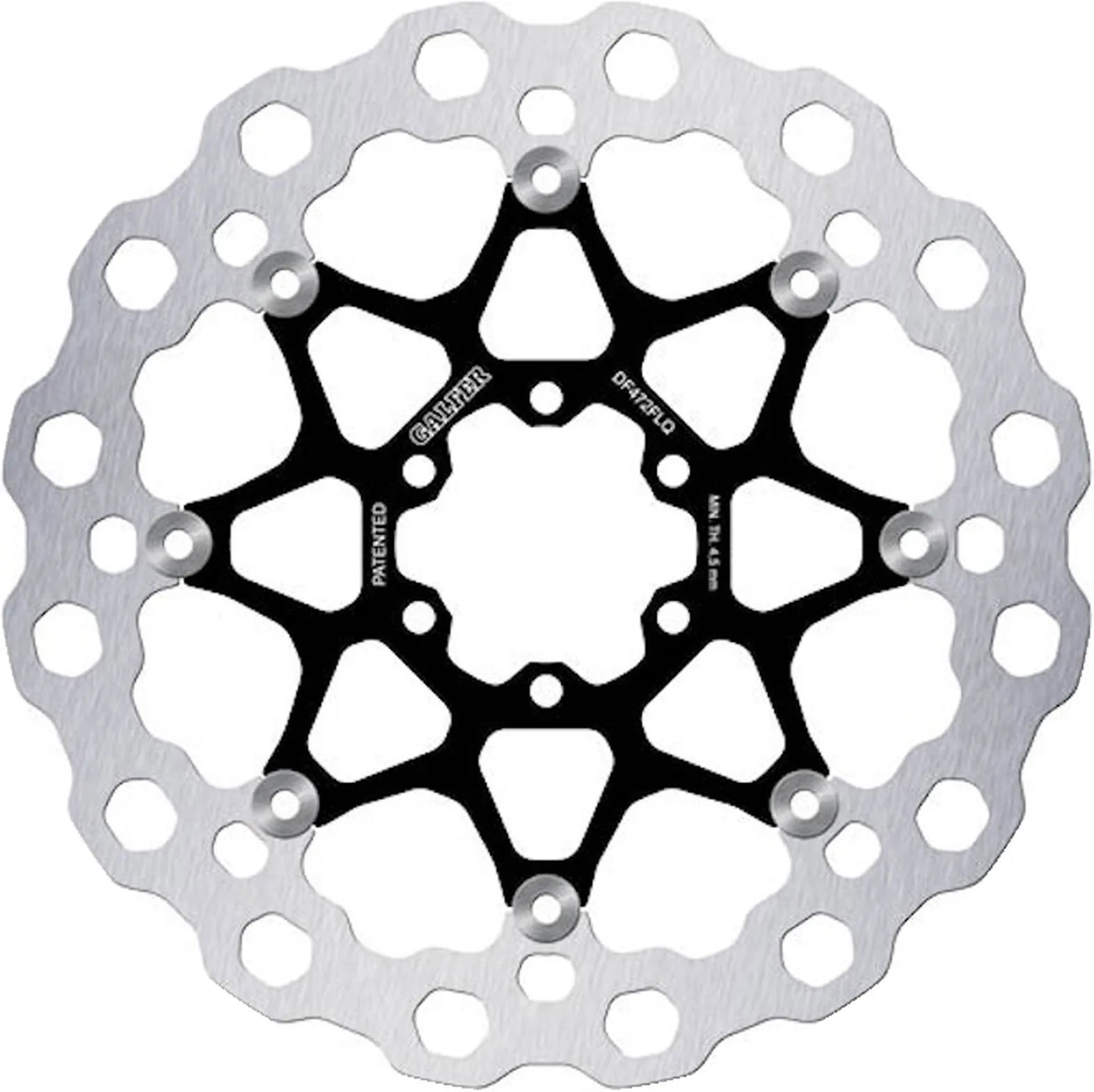 Front Floating Cubic Brake Disc - Galfer Compatible With Victory Vegas 1500 (2003-2007)