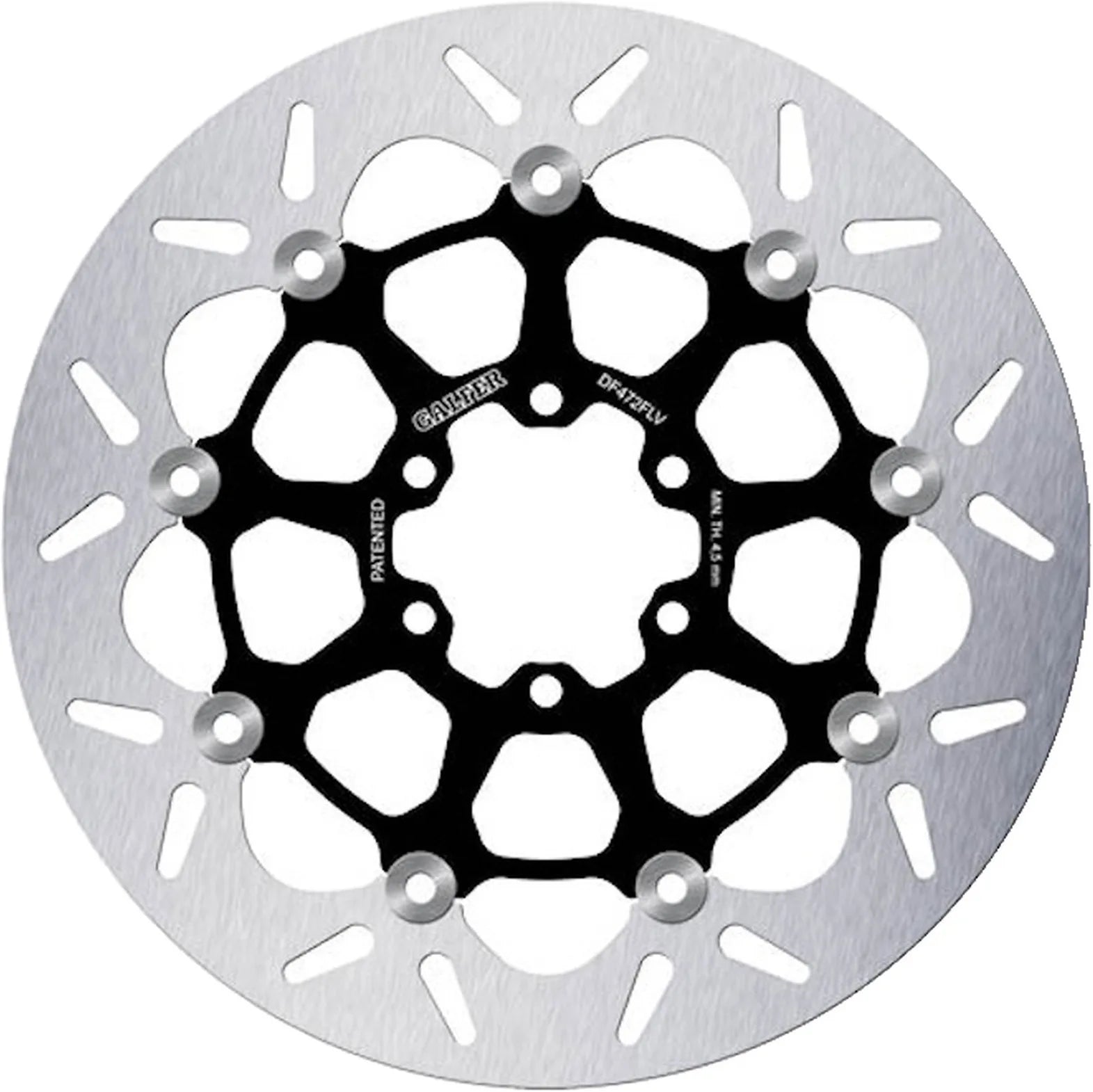 Front Floating Round Brake Disc - Galfer Compatible With Victory Vegas 8 Ball 1731 (2008)