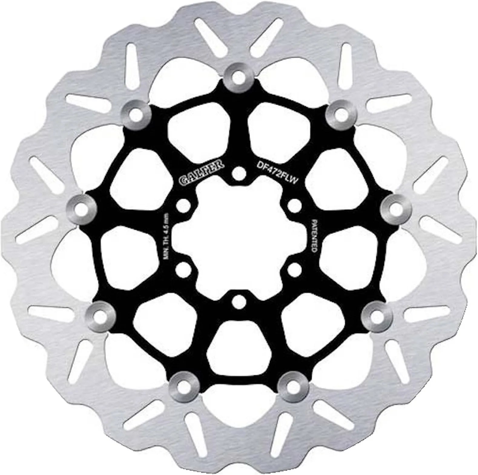 Front Floating Wave Brake Disc - Galfer Compatible With Victory Cory Ness Croos Country 1731 (2011)