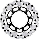 Front Floating Grooved Wave Brake Disc - Galfer Compatible With Yamaha Fazer 8 800 (2010)