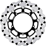 Front Floating Grooved Wave Brake Disc - Galfer Compatible With Yamaha Fz-8 (2010)