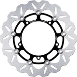Front Floating Wave Brake Disc - Galfer Compatible With Yamaha Xj6 S Diversion Abs (2009)