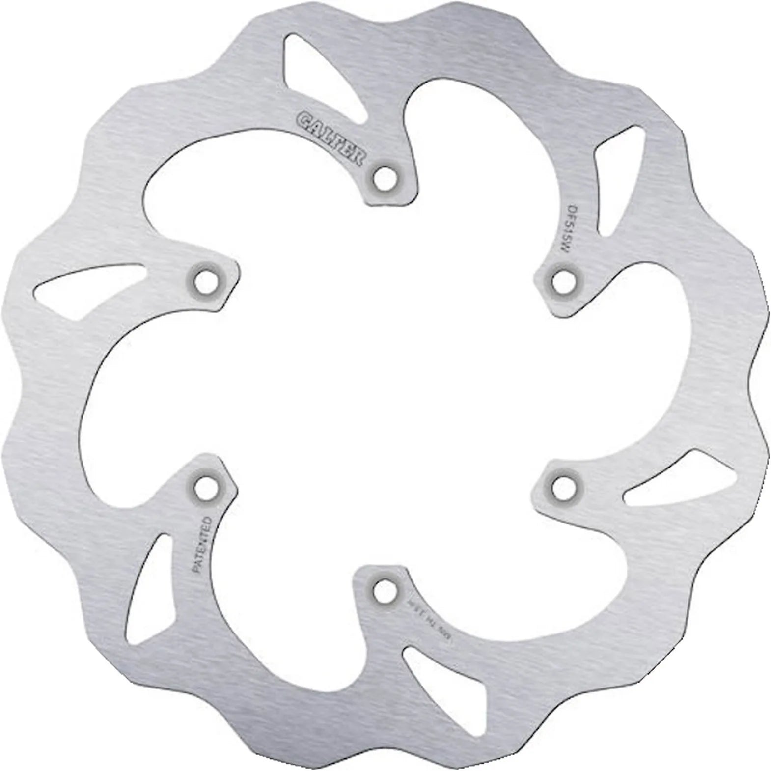 Bremsscheibe Hinten Starr Wave - Galfer Kompatibel Mit Fantic Motor Xef 125 2T Black (2024)