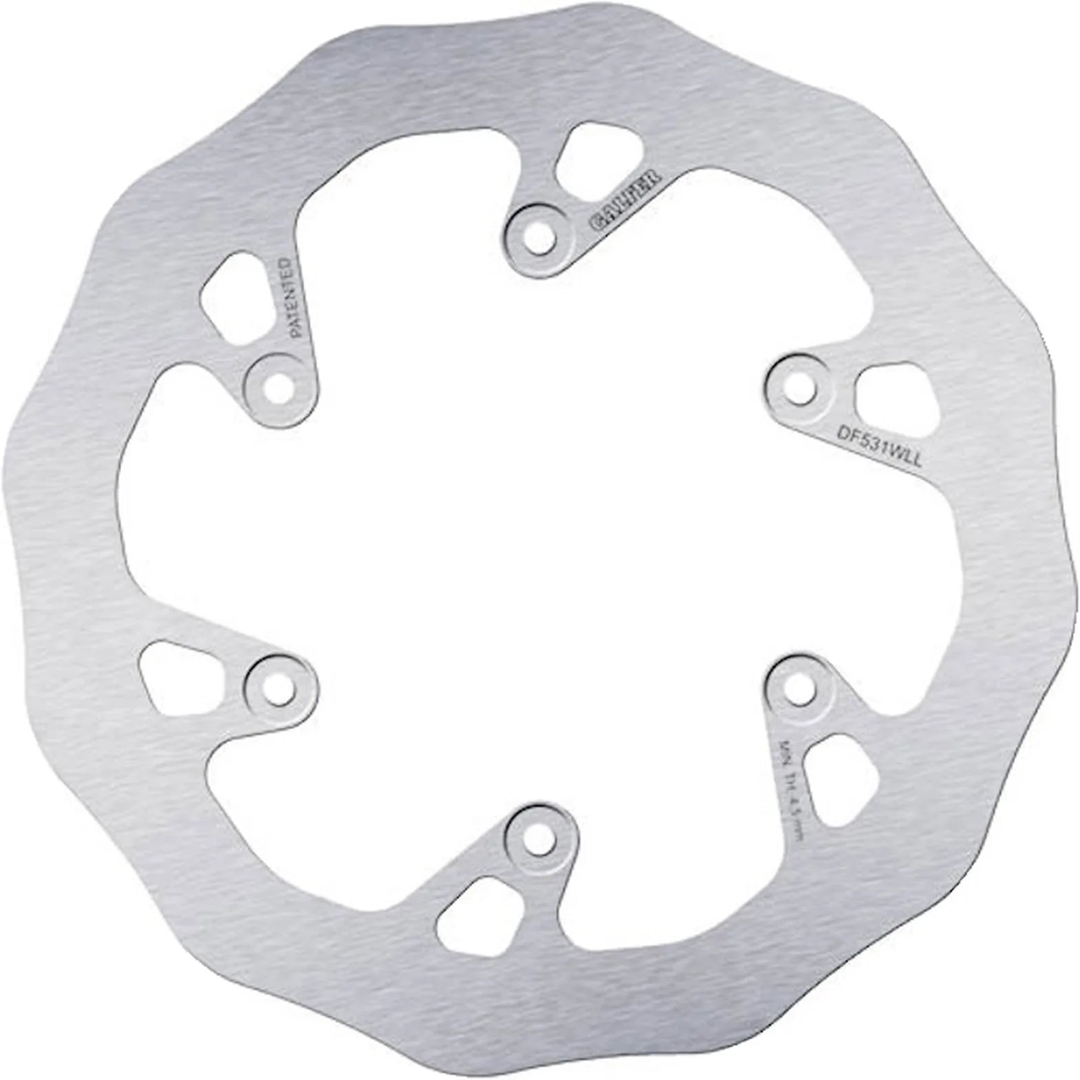 Bremsscheibe Hinten Starr Wave - Galfer Kompatibel Mit Fantic Motor Xe 250 2T (2020)