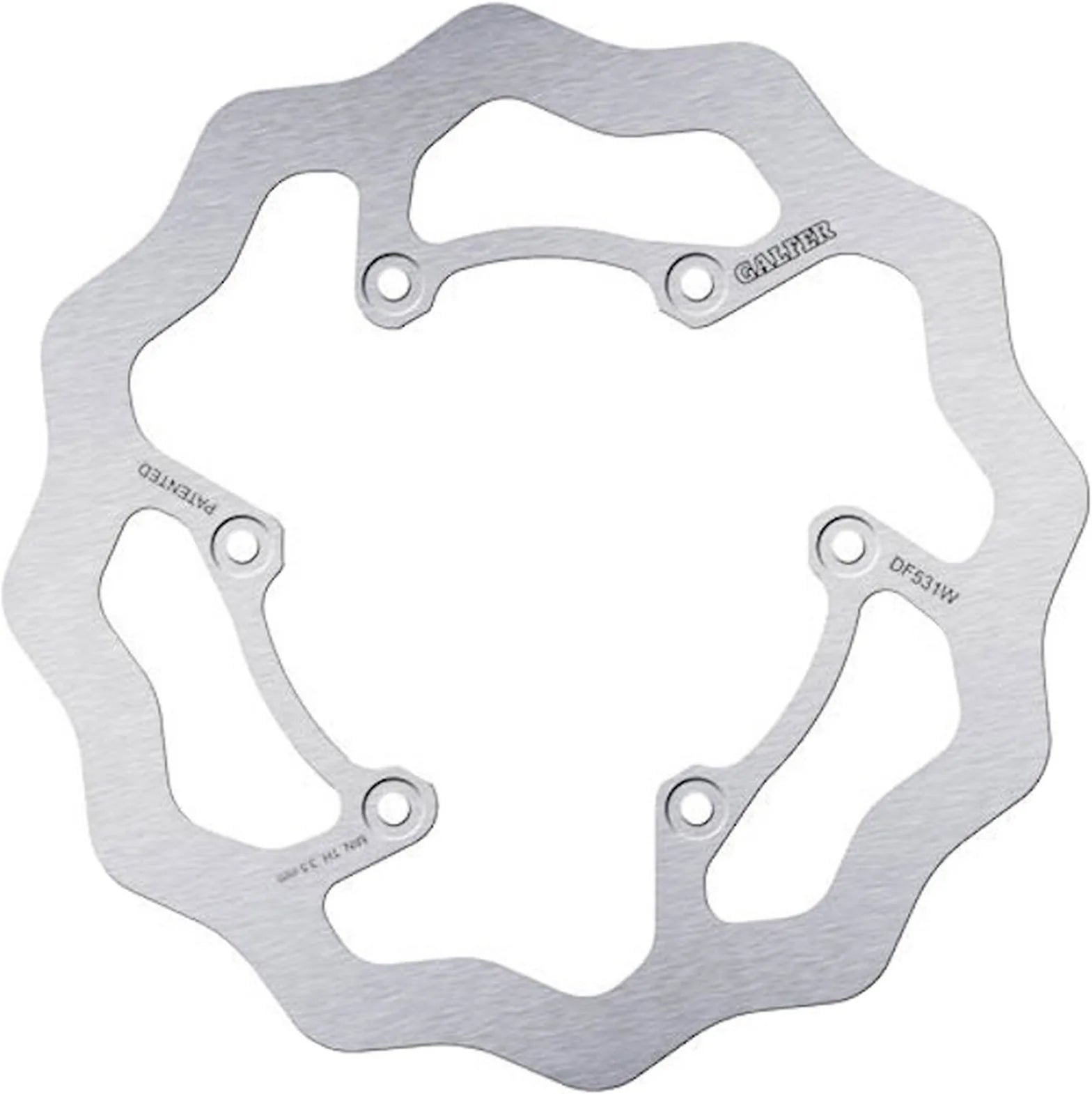 Bremsscheibe Hinten Starr Wave - Galfer Kompatibel Mit Fantic Motor Xx 250 Black (2024)