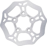 Rear Fixed Wave Brake Disc - Galfer Compatible With Peugeot Tweet 125 (2010)