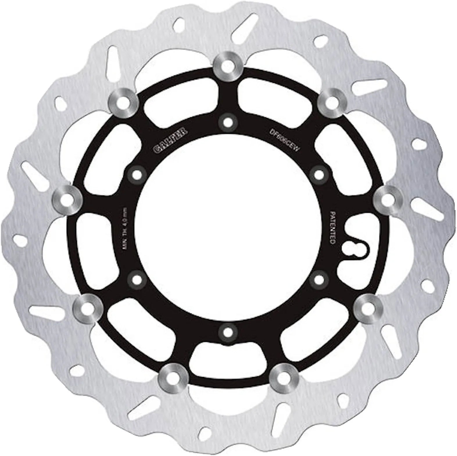 Bremsscheibe Vorne Schwimmend Wave - Galfer Kompatibel Mit Husaberg 125 Te (2011)