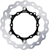Front Floating Oversized Wave Brake Disc - Galfer Compatible With Husqvarna 250 Fc (2014)