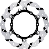 Front Floating Oversized Grooved Wave Brake Disc - Galfer Compatible With Gasgas Ec 350 F (2021)