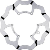 Front Fixed Oversized Grooved Wave Brake Disc - Galfer Compatible With Husaberg 650 Fc - Fe (2004)