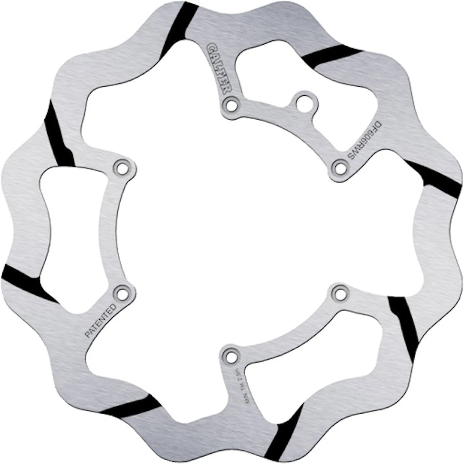 Front Fixed Oversized Grooved Wave Brake Disc - Galfer Compatible With Stark Varg Mx (2022)