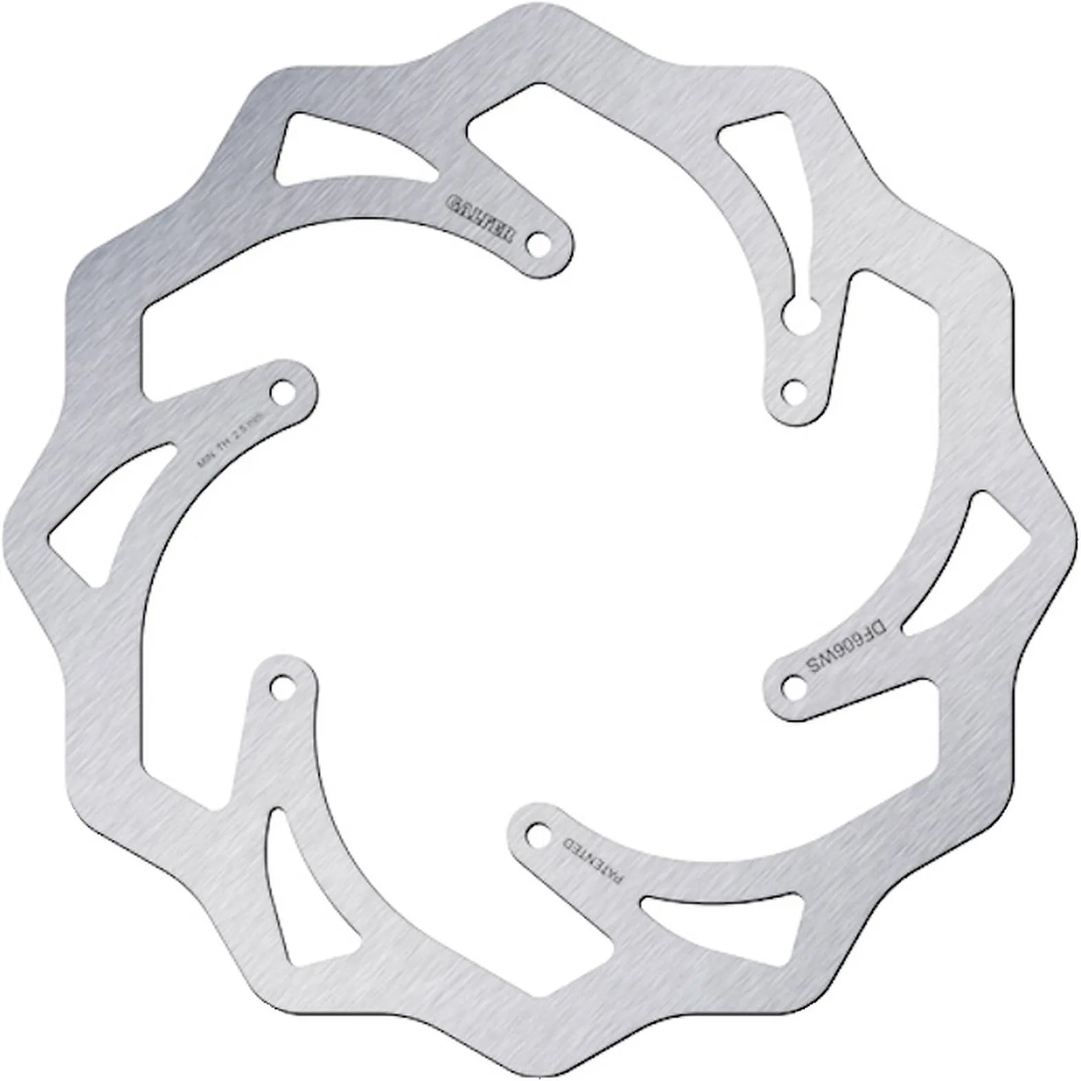 Bremsscheibe Vorne Starr Oversize Wave - Galfer Kompatibel Mit Husaberg 390 Fe (2010)