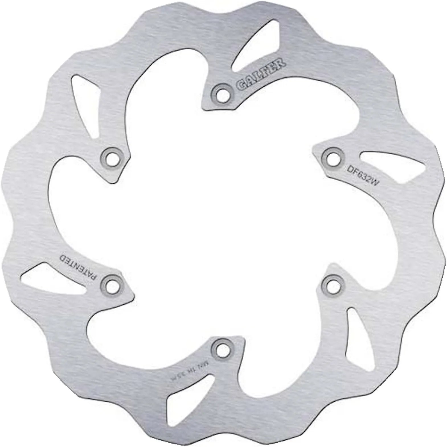 Bremsscheibe Hinten Starr Wave - Galfer Kompatibel Mit Benelli 510 Enduro (2008)