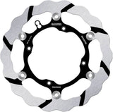 Front Floating Oversized Grooved Wave Brake Disc - Galfer Compatible With Husqvarna 510 Te (2005)