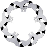 Front Fixed Grooved Wave Brake Disc - Galfer Compatible With Piaggio Hexagon Gtx 150 G
