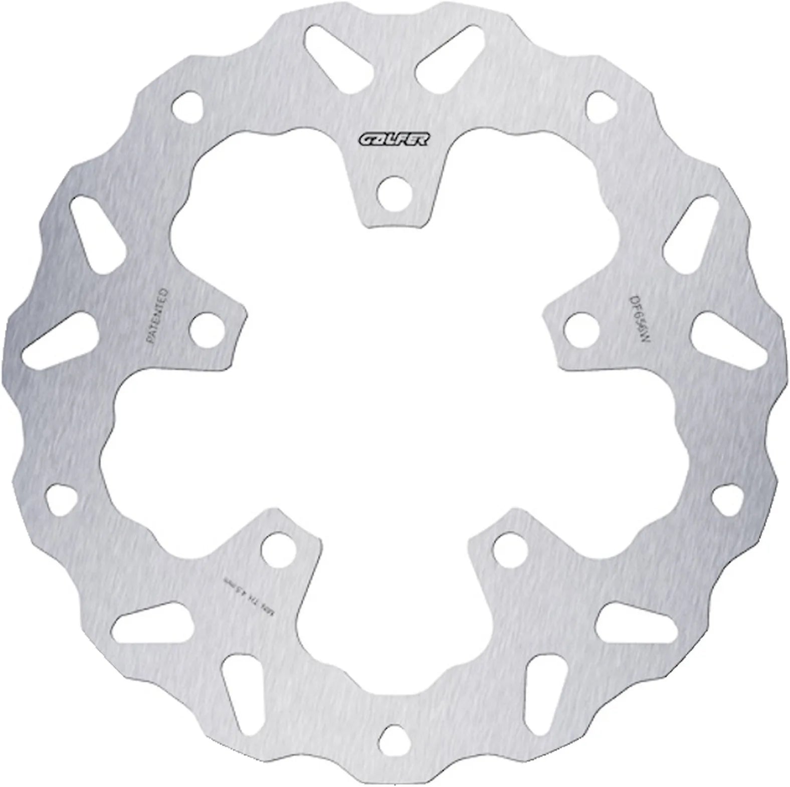 Bremsscheibe Hinten Starr Wave - Galfer Kompatibel Mit Cfmoto Mt 450 (2024)