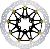 Front Floatech Racing Wave Brake Disc - Galfer Compatible With Moto Guzzi Sport 1200 V4 (2009)