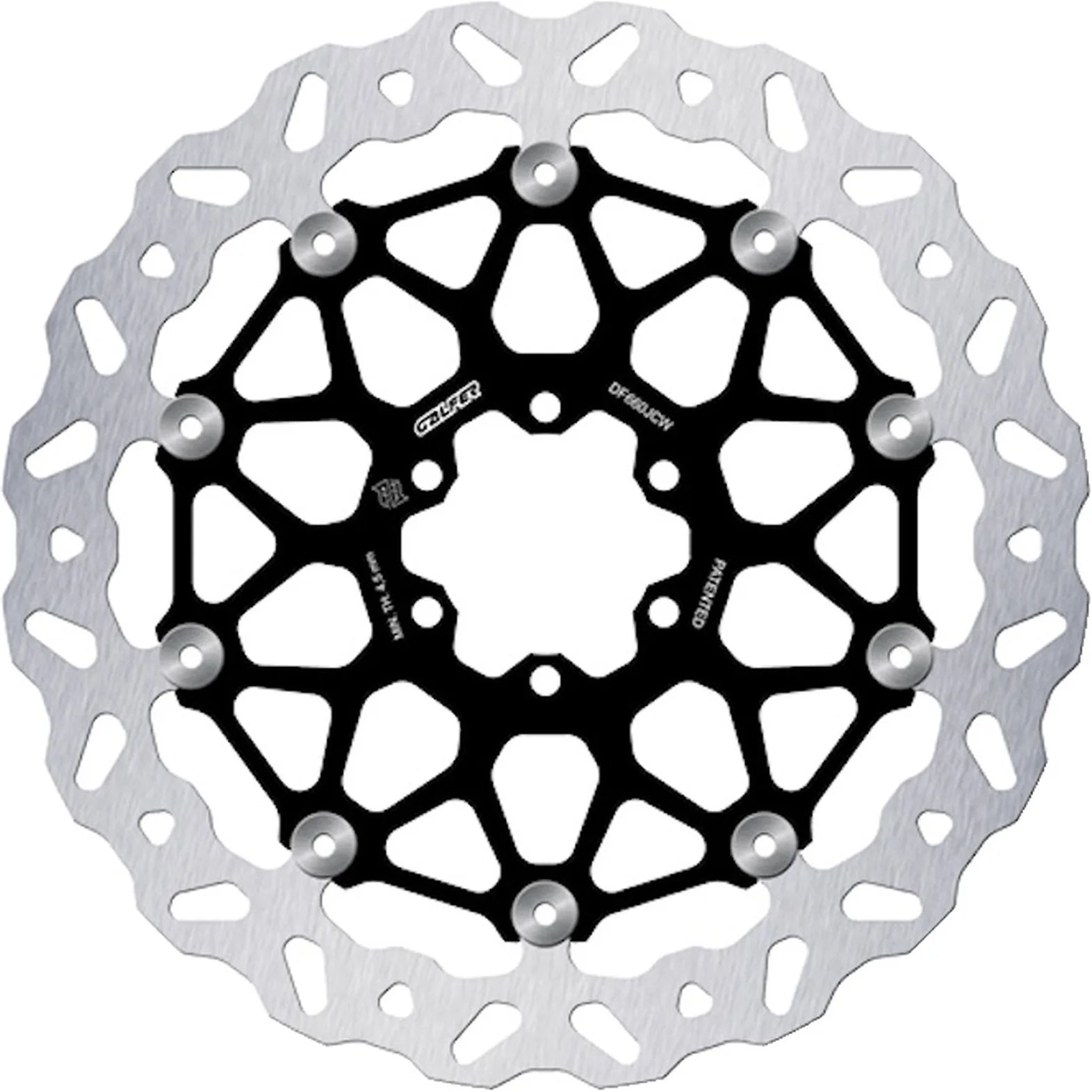 Front Floatech Wave Brake Disc - Galfer Compatible With Norton Commando 961 Cafe Racer (2018)