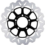 Front Floating Wave Brake Disc - Galfer Compatible With Triumph Tiger 1050 Abs (2007)