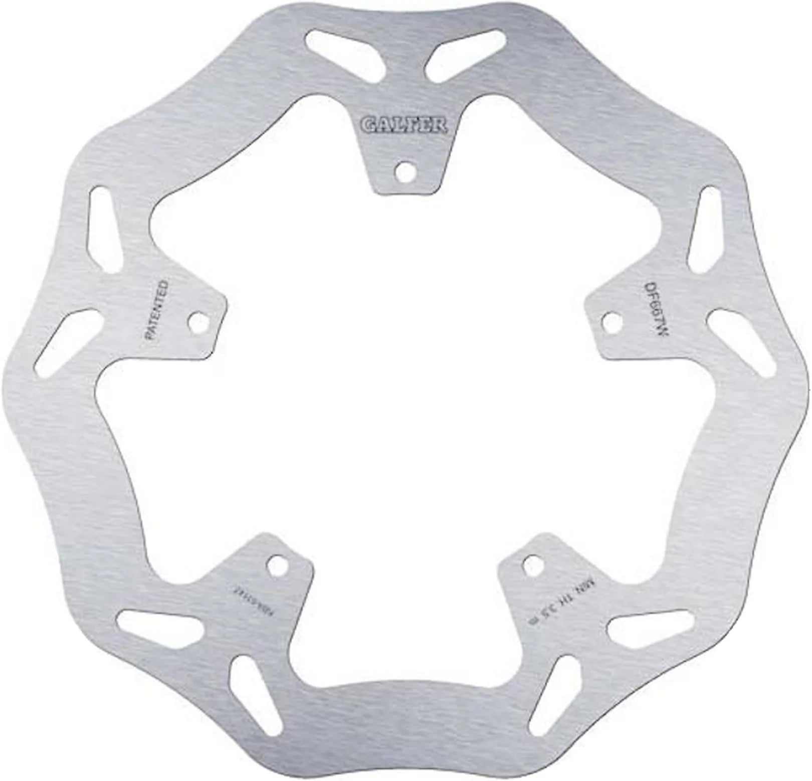 Bremsscheibe Vorne Starr Wave - Galfer Kompatibel Mit Gilera Nexus 250 Ie (2006)