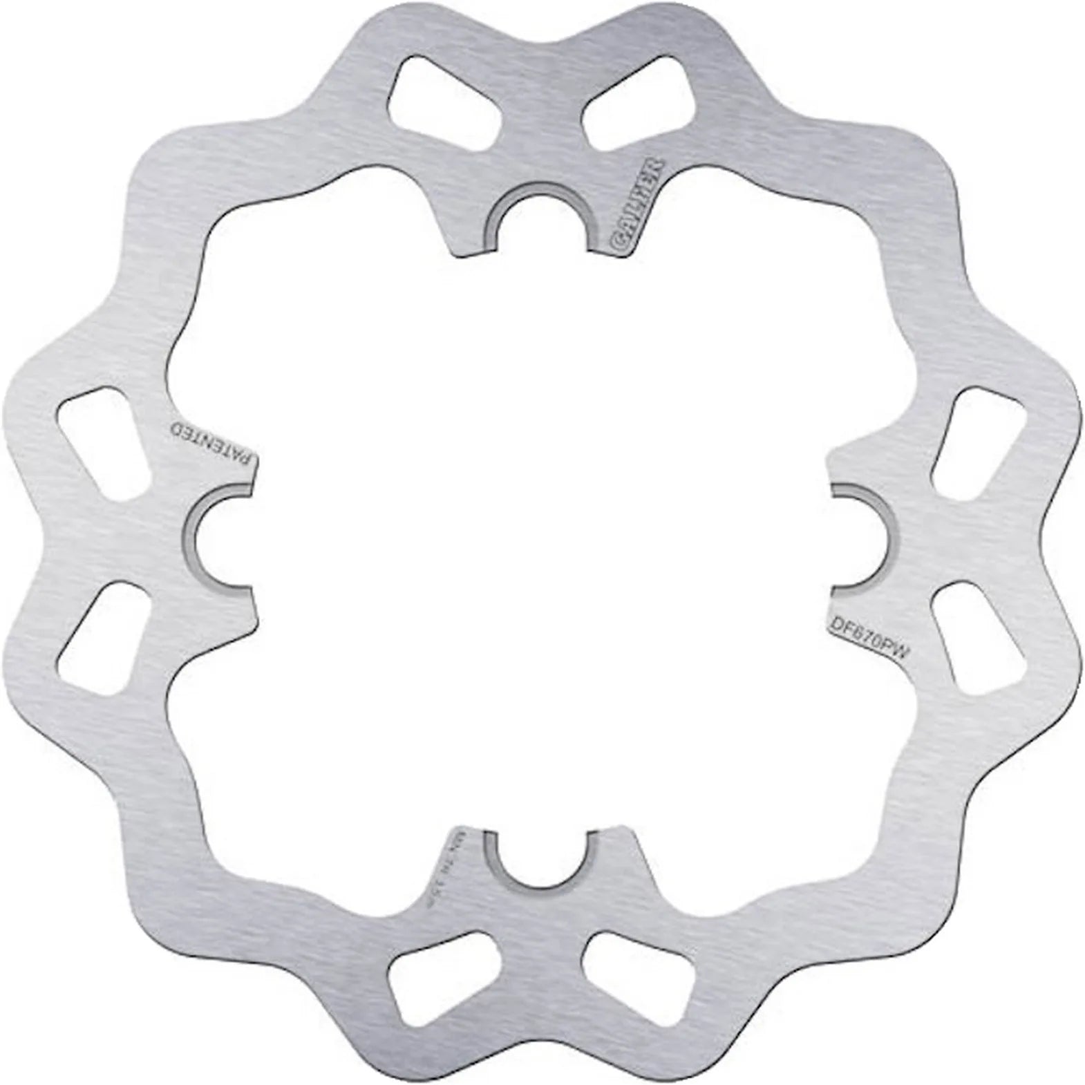 Rear Wave Brake Disc - Galfer Compatible With Sherco Se 3.0 300 (2010-2011)