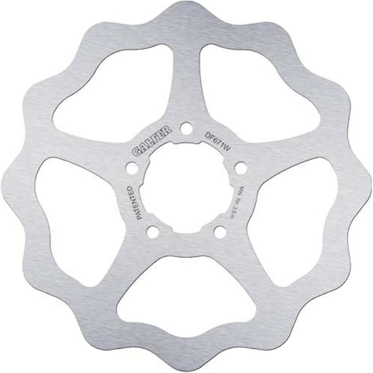 Bremsscheibe Vorne Starr Wave - Galfer Kompatibel Mit Derbi Rambla 300 Ie (2010)