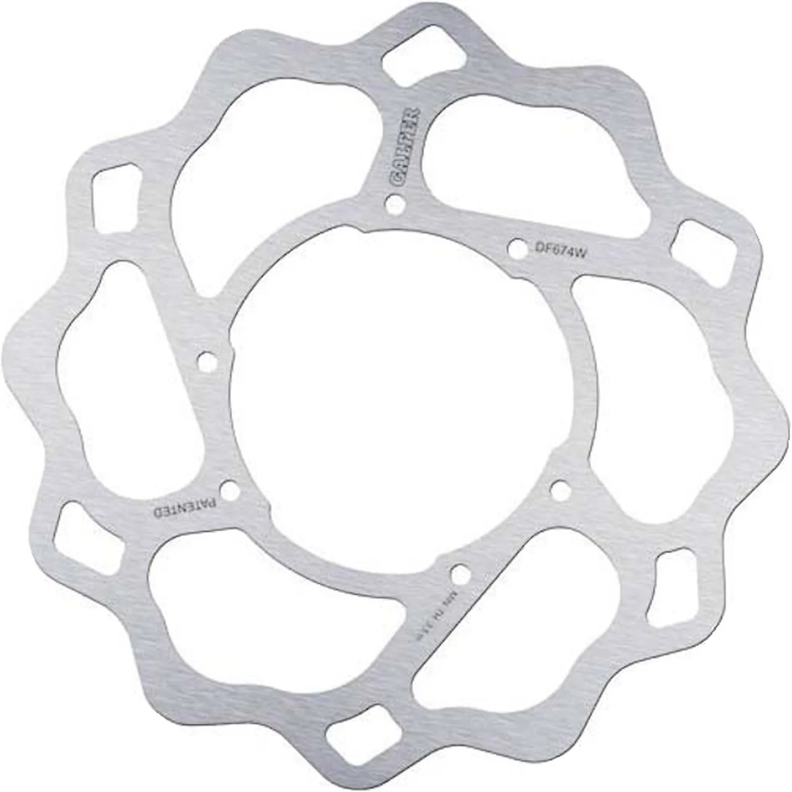 Front Fixed Wave Brake Disc - Galfer Compatible With Motorhispania Ryz Sm 50 (1999-2004)
