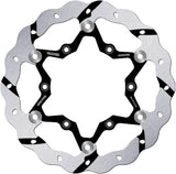 Front Floating Oversized Grooved Wave Brake Disc - Galfer Compatible With Rieju Tango Road 250 (2009-2011)