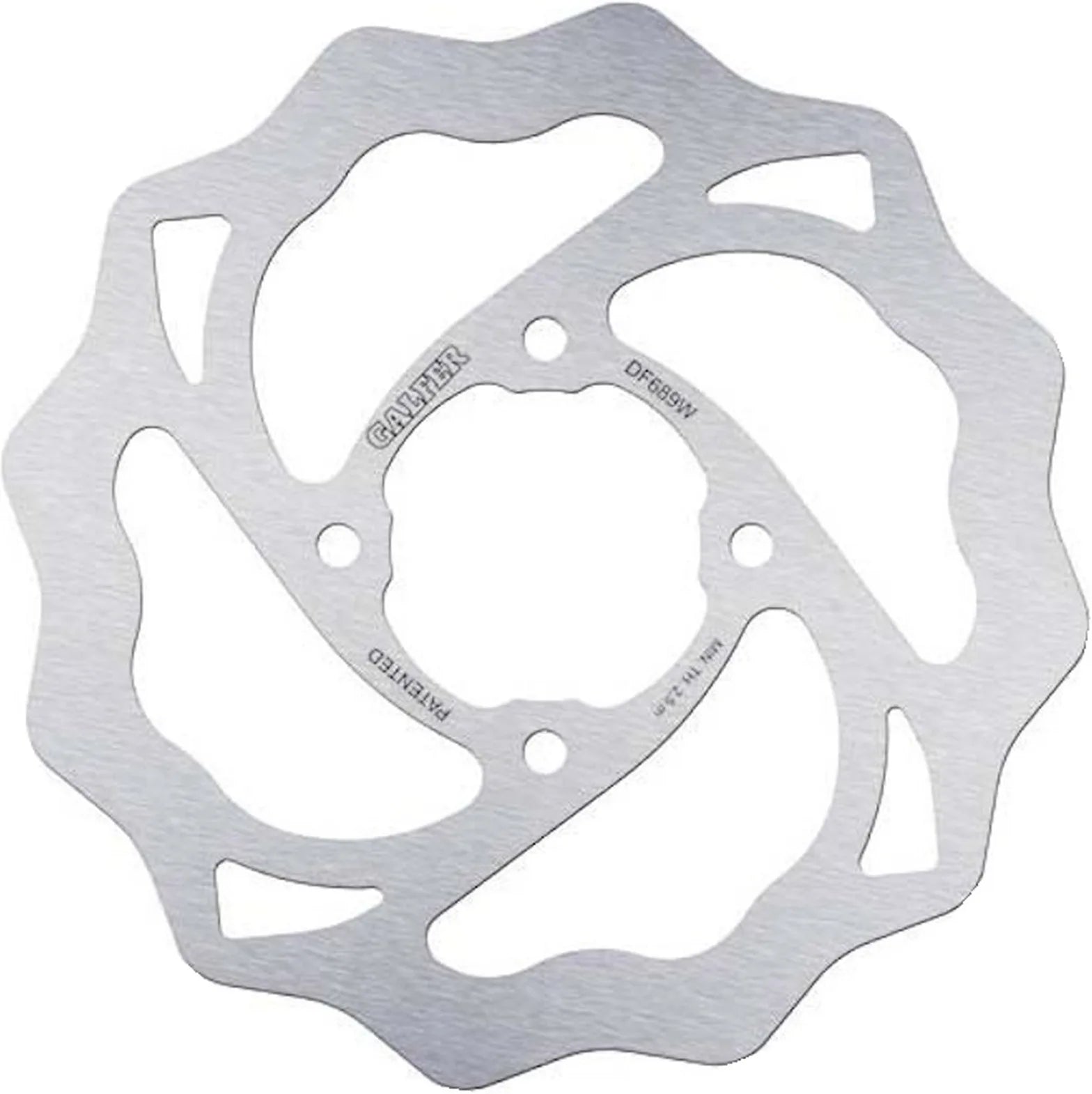Bremsscheibe Hinten Starr Wave - Galfer Kompatibel Mit Gasgas Mc 65 (2021-2022)