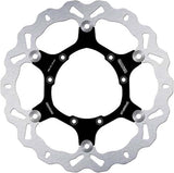 Front Floating Wave Brake Disc - Galfer Compatible With Hm Derapage Competicion 50 (2009-2010)