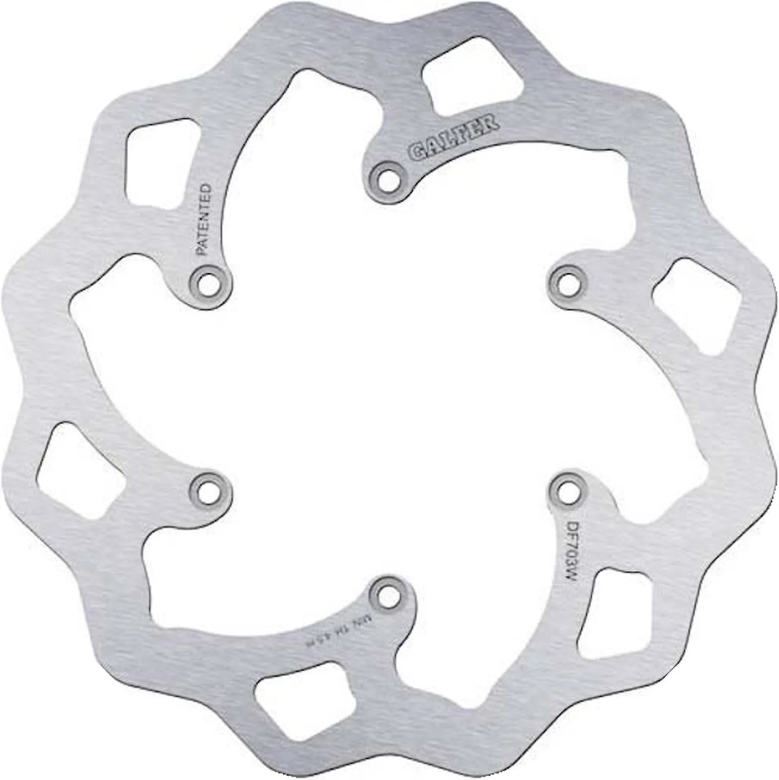 Bremsscheibe Hinten Starr Wave - Galfer Kompatibel Mit Benelli Tnt 1130 (2004)