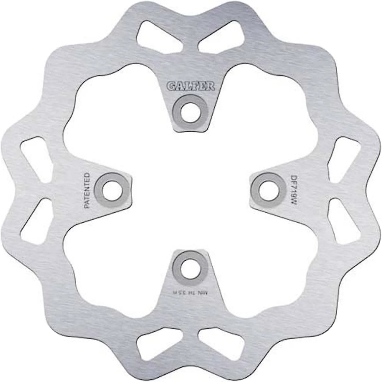 Bremsscheibe Vorne Starr Wave - Galfer Kompatibel Mit Bombardier Traxter 500 Xl - Xt