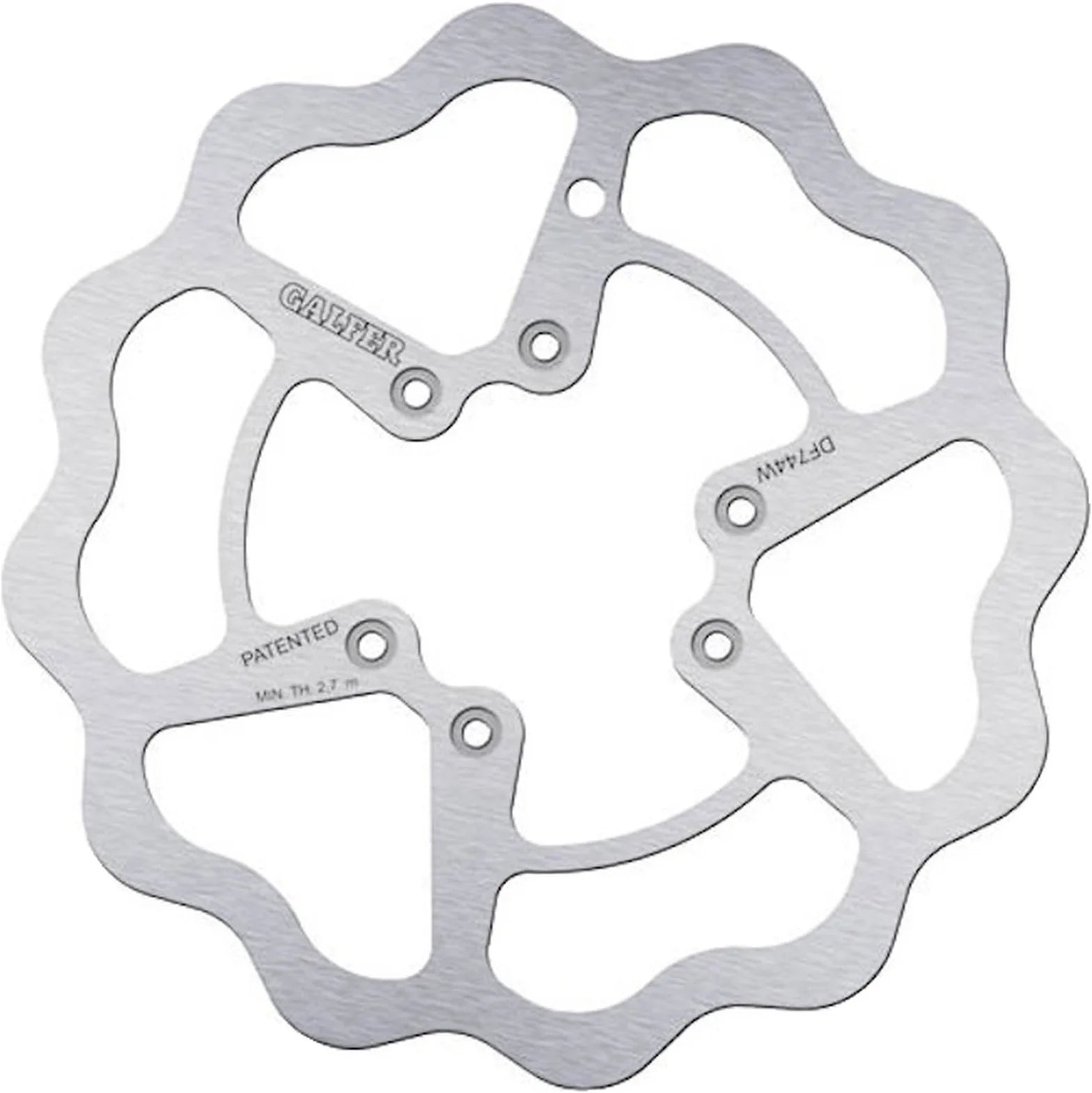 Bremsscheibe Vorne Starr Wave - Galfer Kompatibel Mit Beta Ar-T 50 (2005)