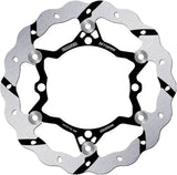 Front Floating Grooved Wave Brake Disc - Galfer Compatible With Sherco 250 Se-R Fork Sachs (2014)